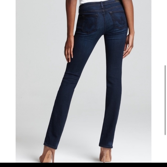 AG The Ballad Slim Boot Cut Dark Wash Jeans - Picture 2 of 7